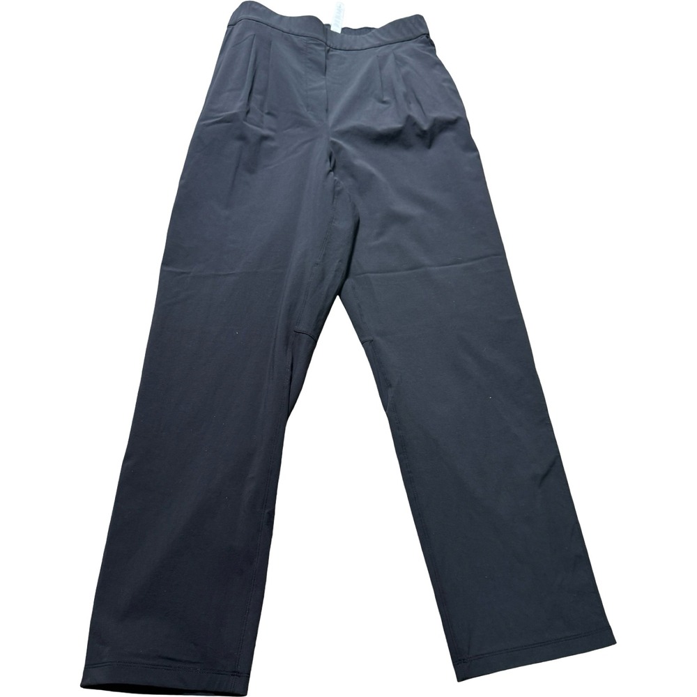 Lululemon Your True Trouser High Rise Pant Black Size 6 Stretch 7/8 Womens